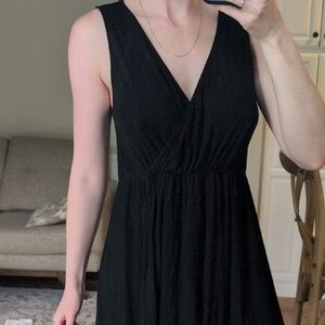 Elegant Black Sleeveless Dress